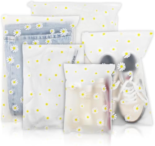 HASTHIP® 10PCS Travel Storage Bags - Clear Reusable Plastic Ziplock, Waterproof Resealable Luggage Organizer Pouch for Towels, Shoes, Cosmetics, Clothes HASTHIP® 10PCS Travel Storage Bags - Clear Reusable Plastic Ziplock, Waterproof Resealable Luggage Organizer Pouch for Towels, Shoes, Cosmetics, Clothes